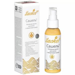 Сашель масло нативное для волос с мицеллами кукуй Сашера-Мед 100мл